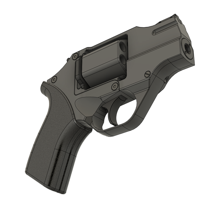 キアッパライノ 3Dプリント 3D Printable Chiappa Rhino 20DS - High-Detail 3D Printable